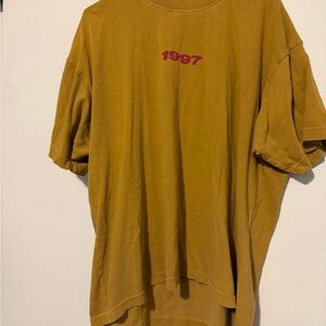1997 Graphic Women's Tee in Mustard